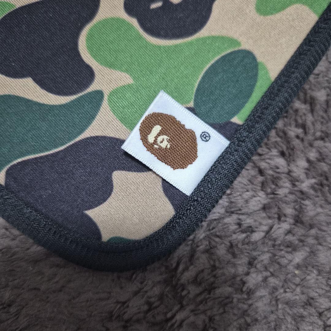 A BATHING APE PC Case Camouflage Pattern Cushioned Sleeve 18x25cm BAPE Used