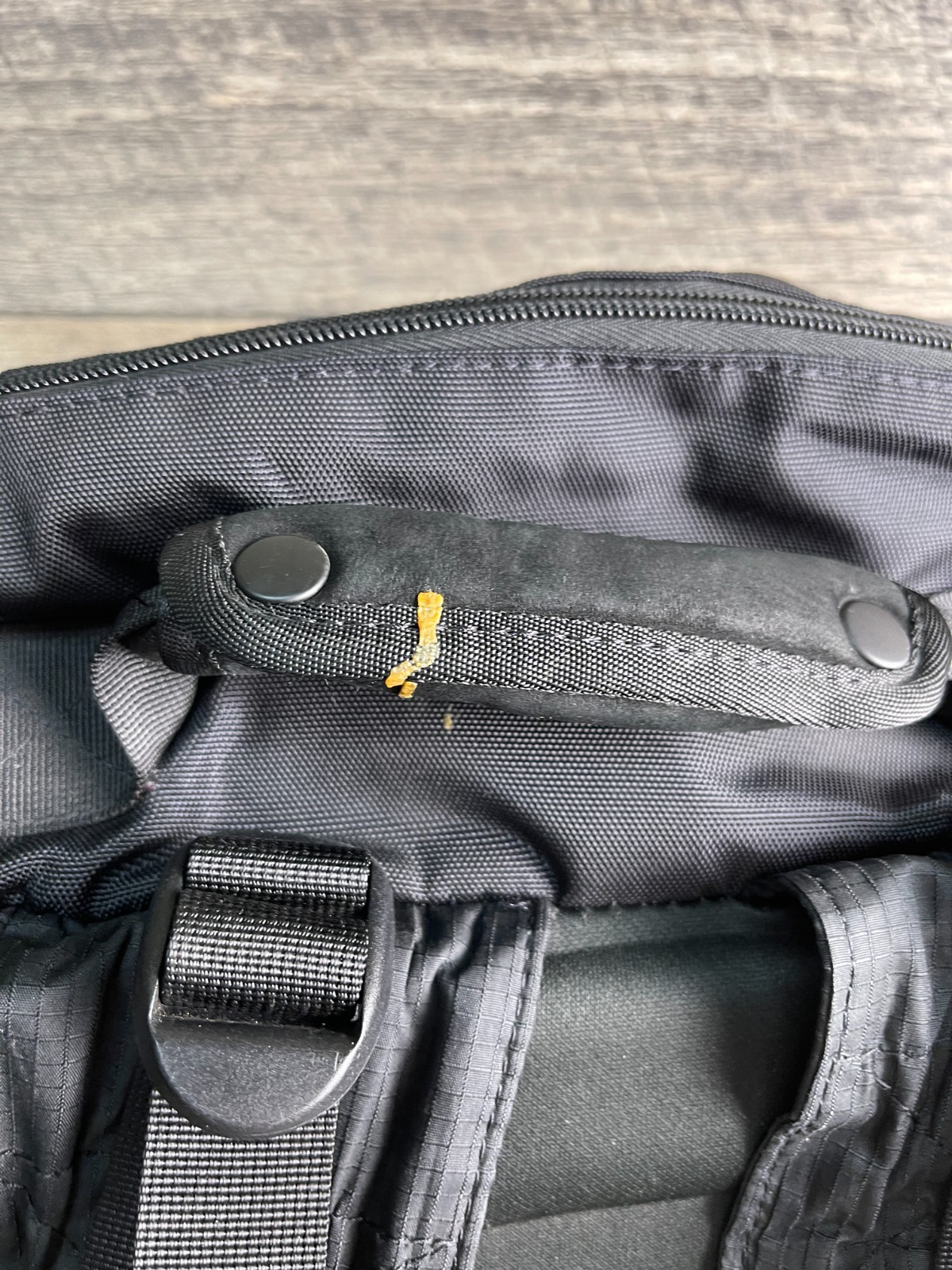 Nike Backpack SB Eugene Black Nylon Zip Outer Pockets Adjustable Strap Shoulder