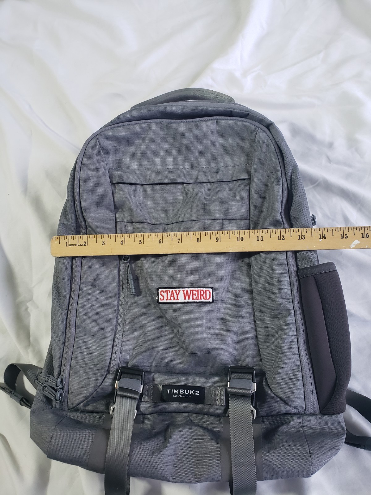 Timbuk2 Authority Pack 17” Laptop Gray Backpack