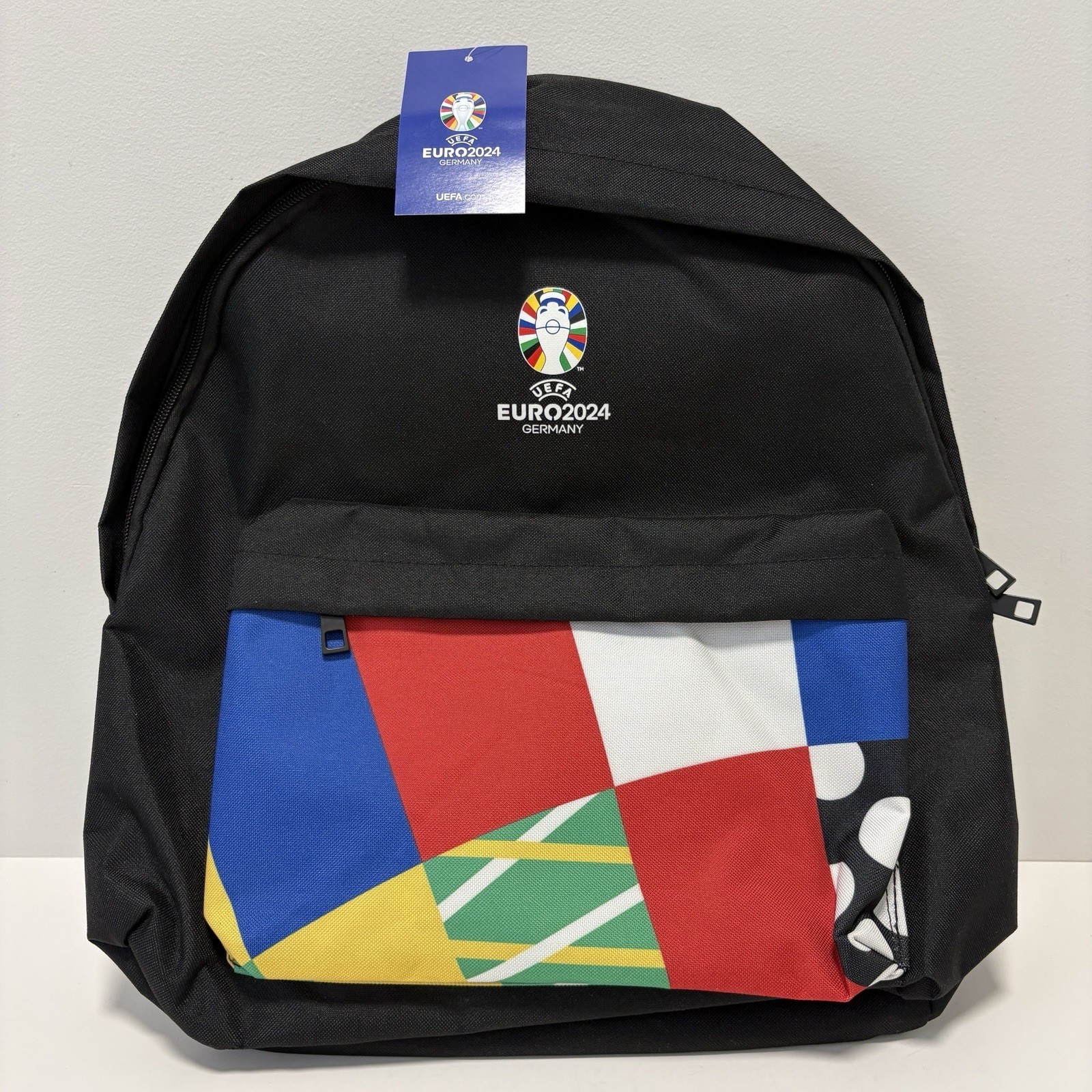 UEFA EURO 2024 Backpack Black Official Authentic NEW
