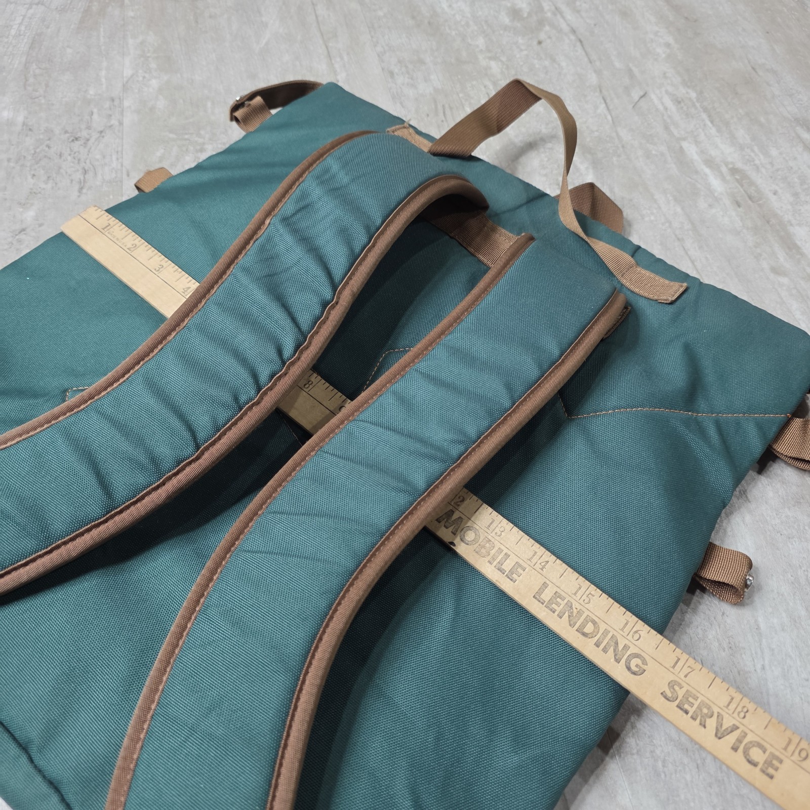Kavu Rainer Rucksack Backpack Green/Tan Outdoors