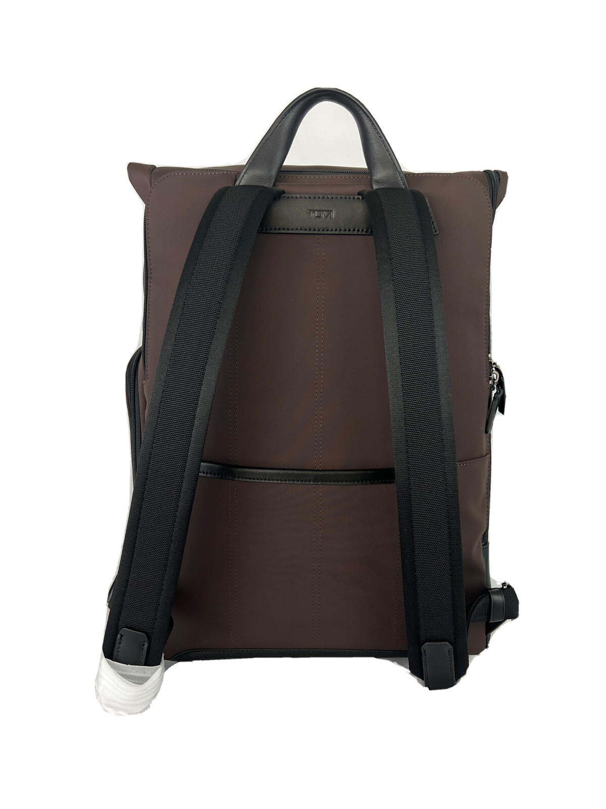 Tumi Harrison Osborn Roll Top Backpack Chocolate Brown New