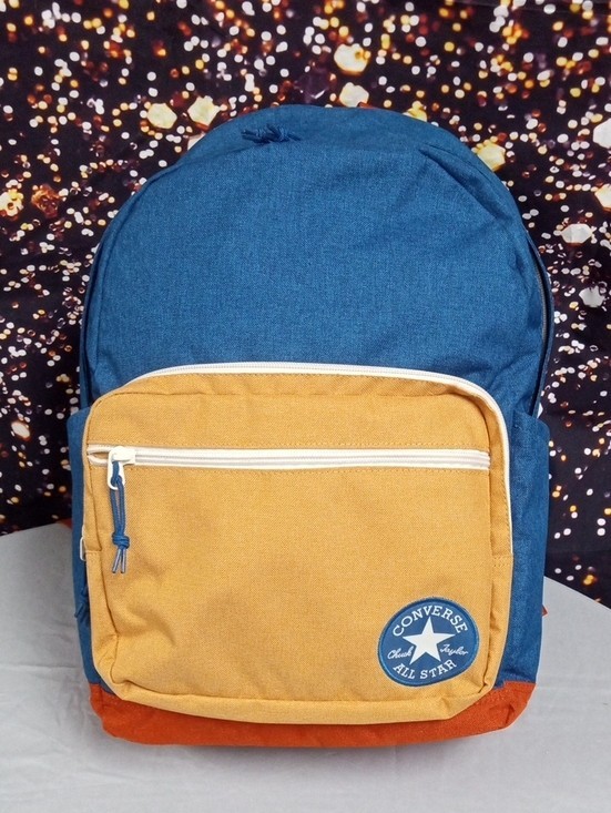 Converse Colorblock Go 2 Backpack with Tennis Shoes