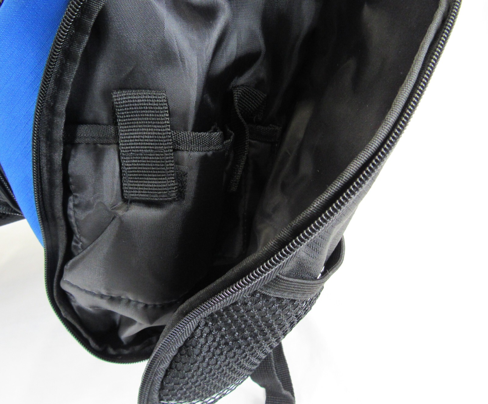 Black and Blue Backpack Fastenal Multi pocket Bag outdoor laptop school