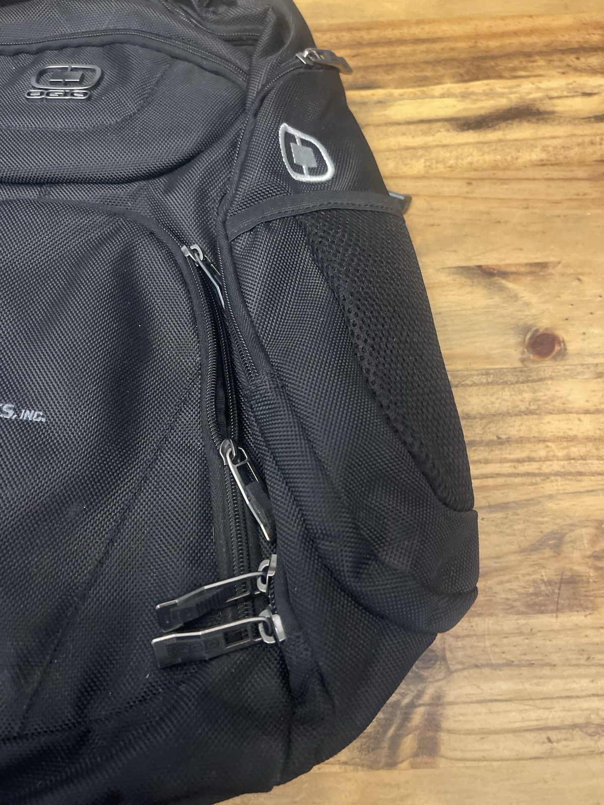 Ogio Mercur Air Flow System Laptop Multi Pocket Backpack Embroidered Black