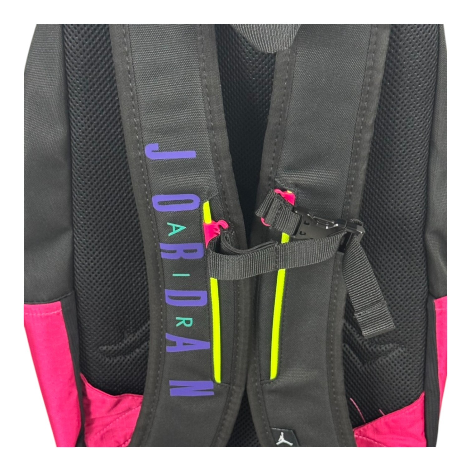 Air Jordan Jan All Grounds 15″ Backpack 9A0483-023 Black/Pink/Purple NEW