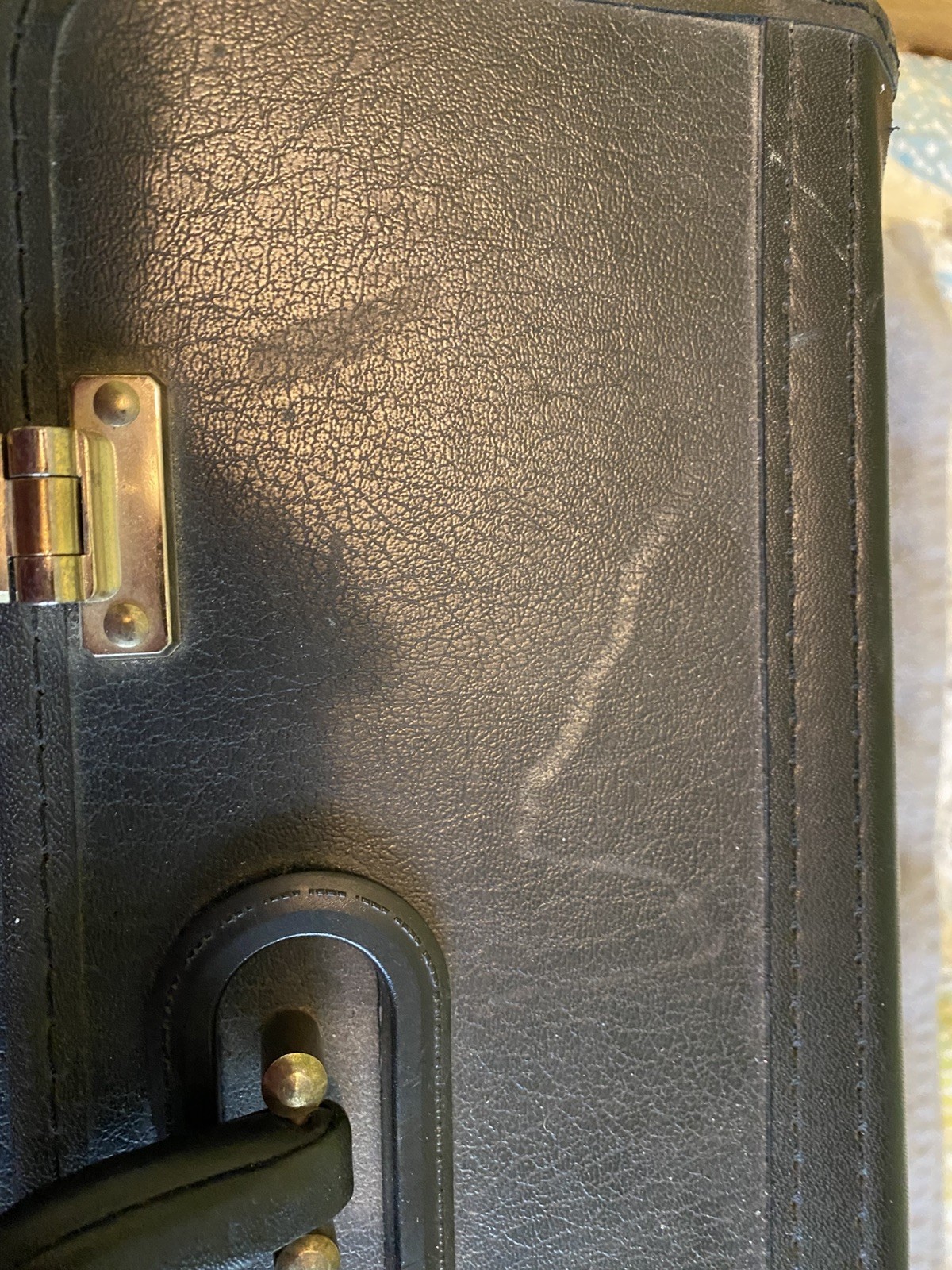 Vintage Black Briefcase