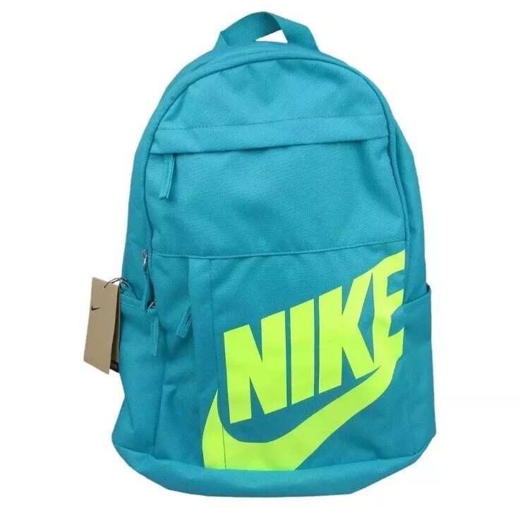 Nike Elemental Backpack School Travel Bag Teal Volt DD0559-345