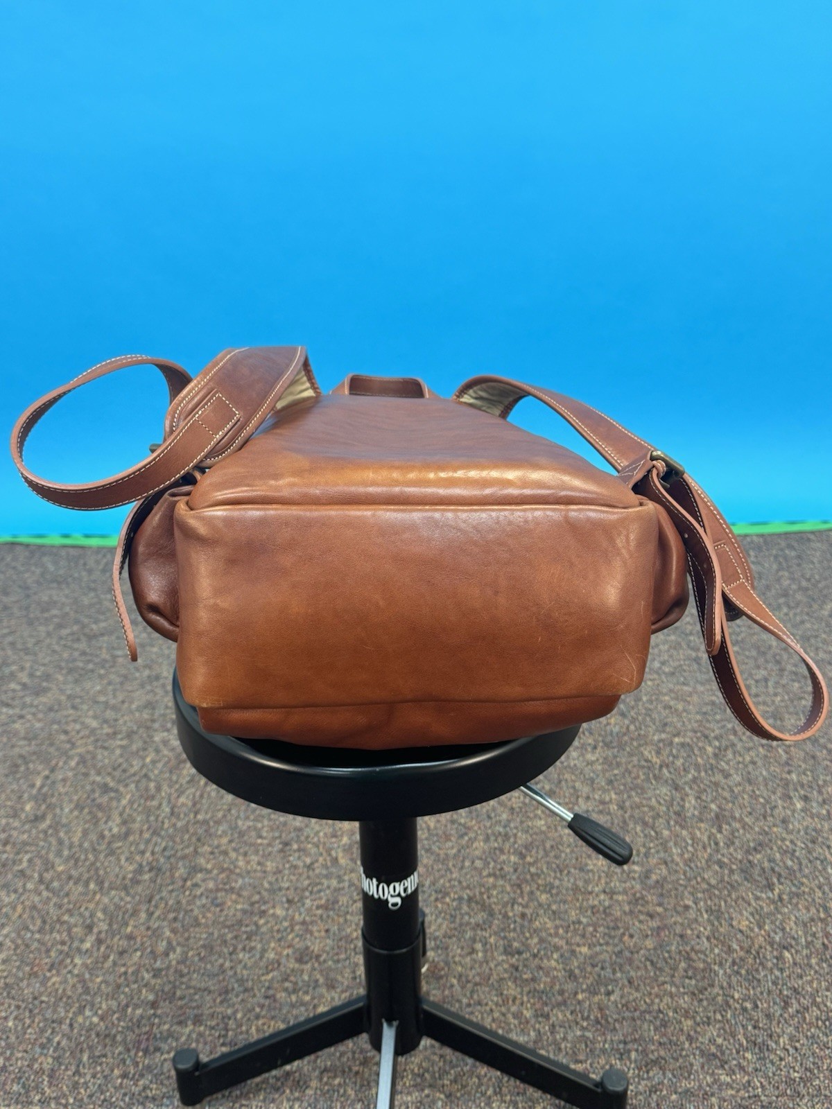 Lucchese Leather Backpack Brown – New