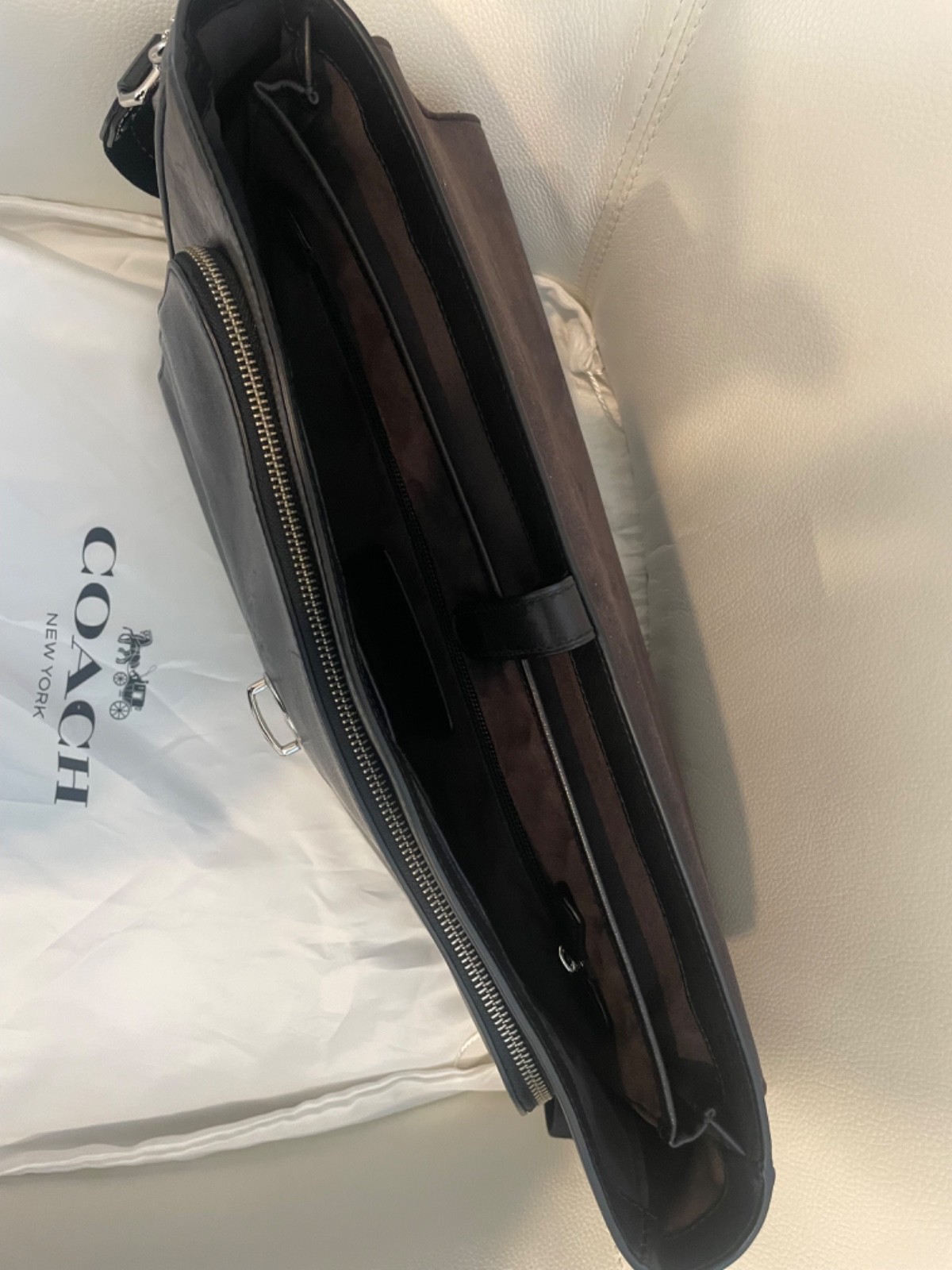 Coach Metropolitan Briefcase, Style No. 71899 (Black)