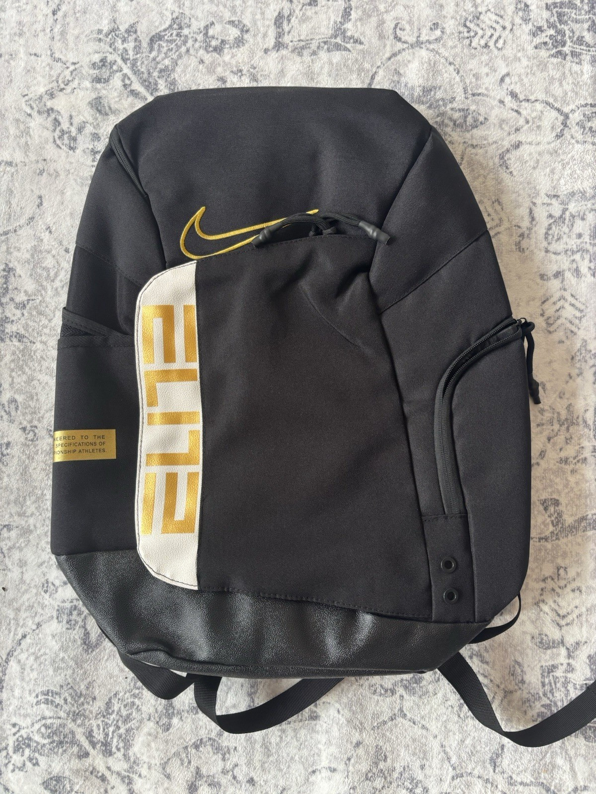 Nike Elite Pro 32L Basketball Backpack – Black/Gold