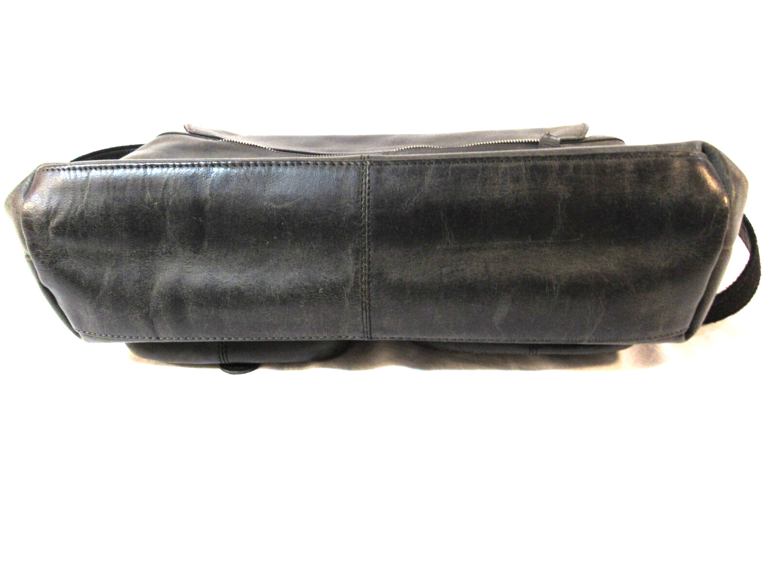 KomalC Buffalo Leather Distressed Brown Briefcase Laptop Messenger Bag 16″ Inch