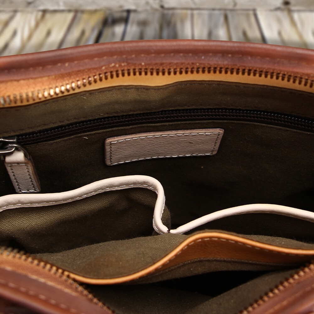 Genuine Leather Purses for Men Messenger Bag Crossbody Shoulder Bag Satchel