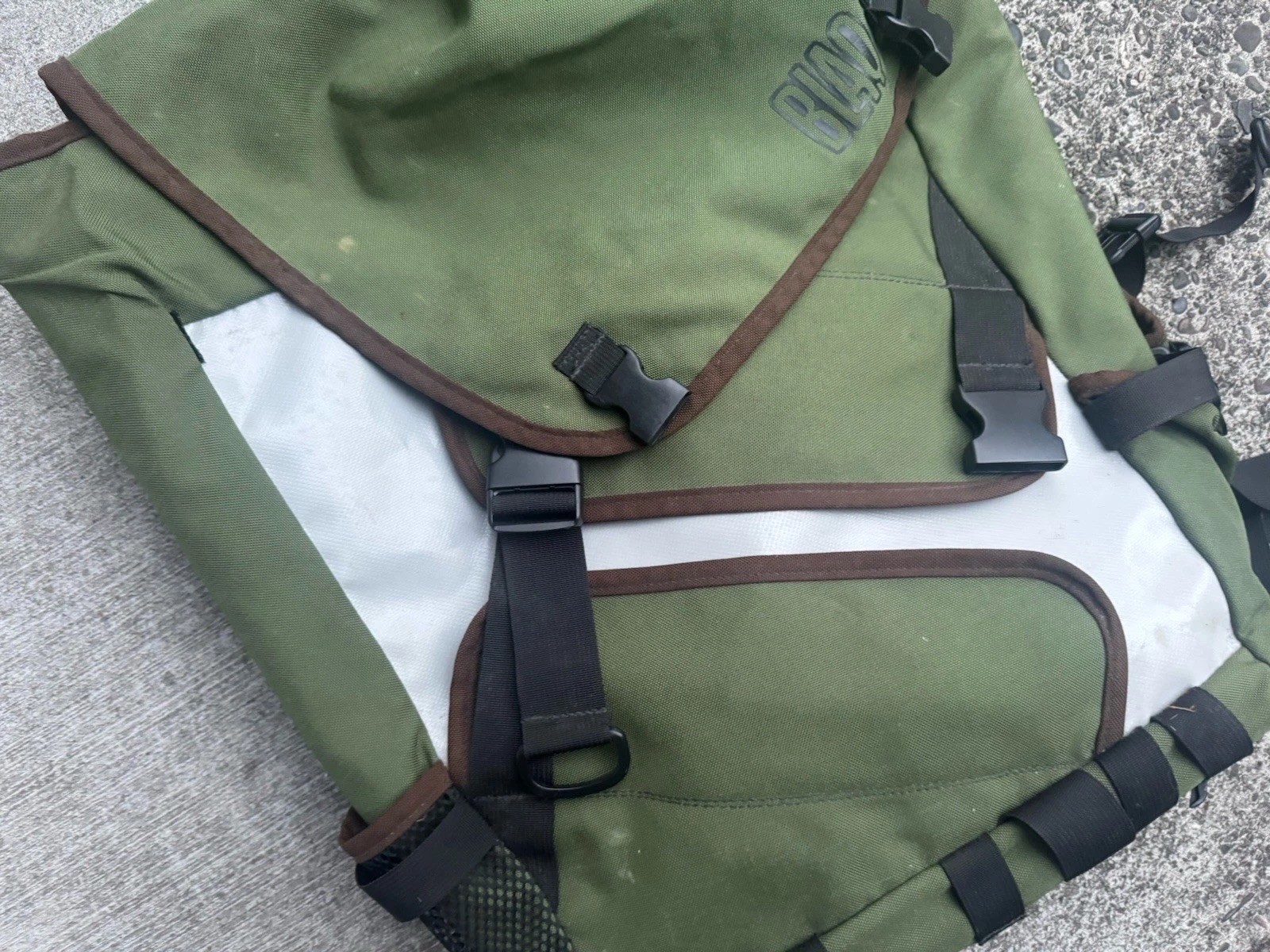 Blaq Pak Rolltop Messenger Backpack Bag – Large – HANDMADE Portland PNW