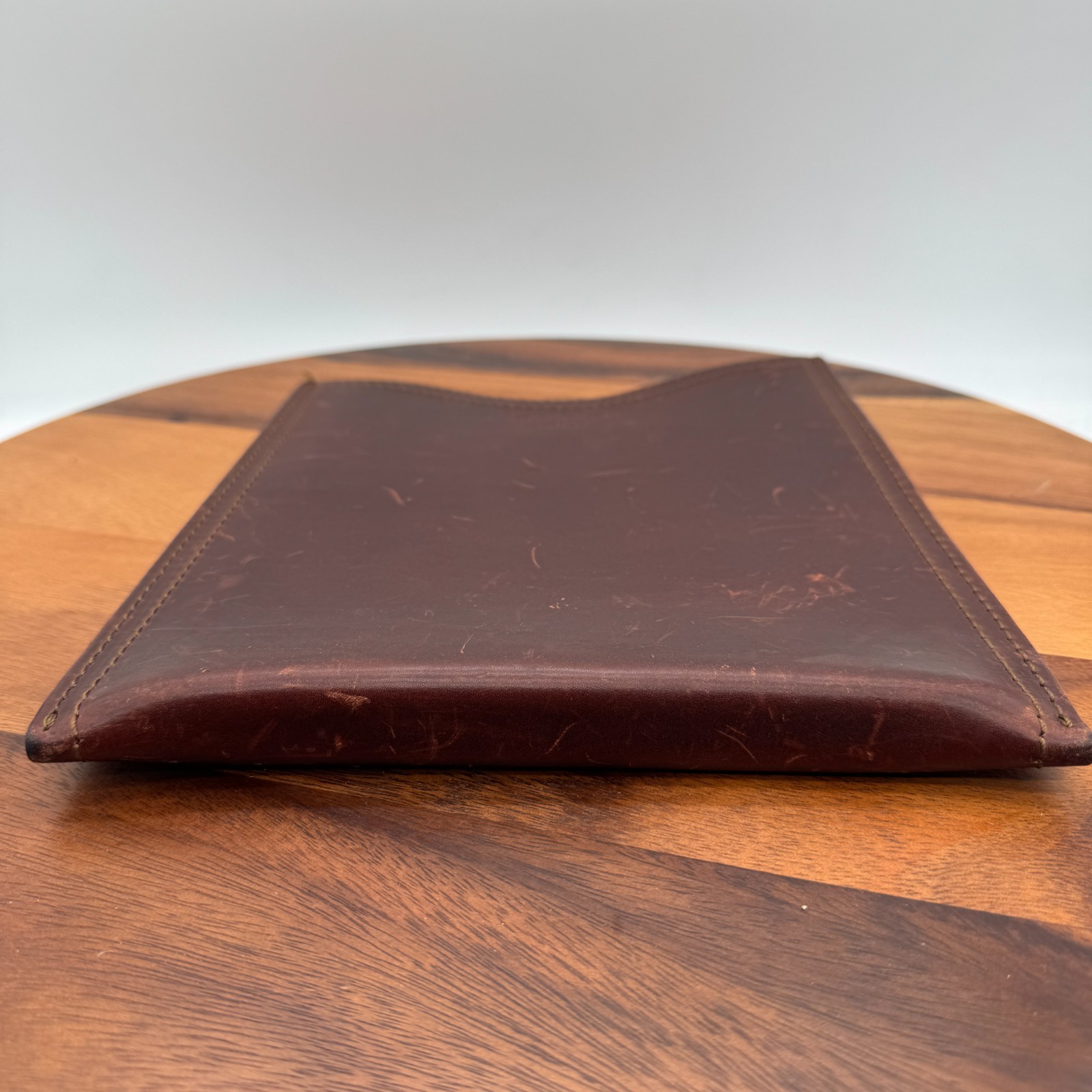 Saddleback Leather 10 Inch Tablet Sleeve Dark Brown