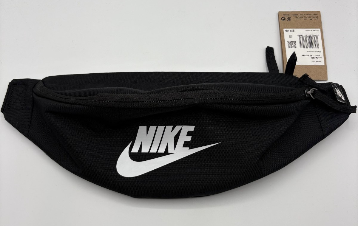 Nike Futura Logo Crossbody/Waist Bag Two Compartment Bag DB0490-010