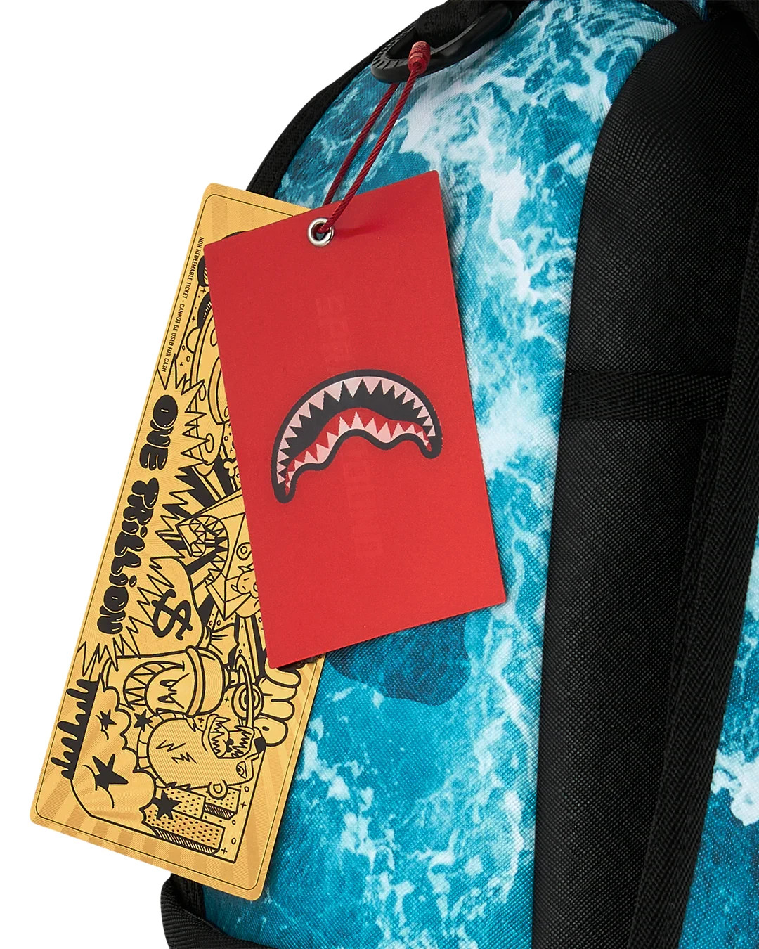 Sprayground HIGH TIDE Check Backpack🔥New Black Bookbag Large School Bag