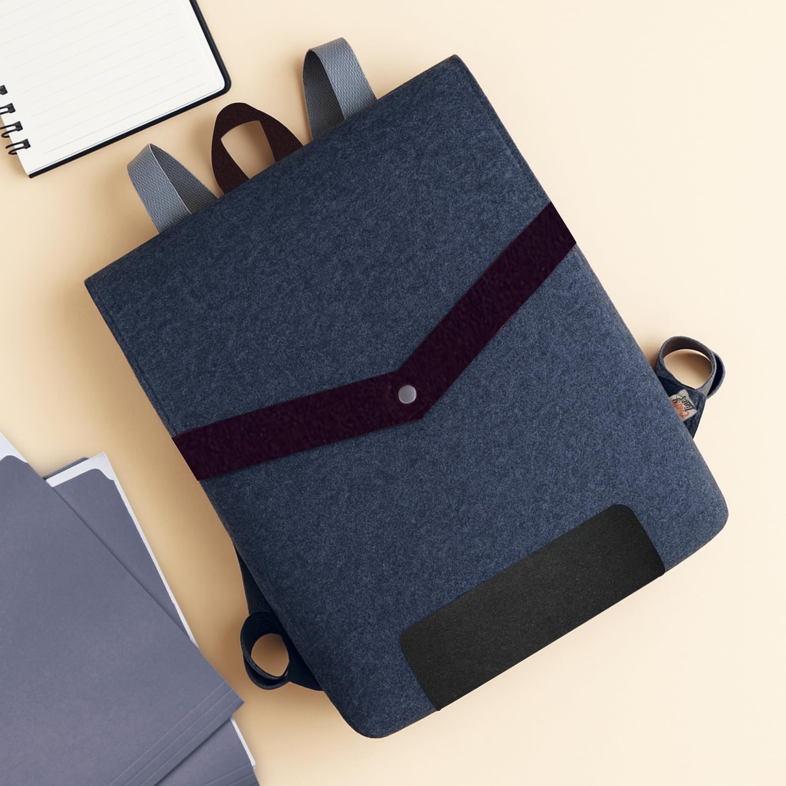 Eco-Friendly Casual Backpack RECYCLED FROM 18 PLASTIC BOTTLES | Stylish Lapto…