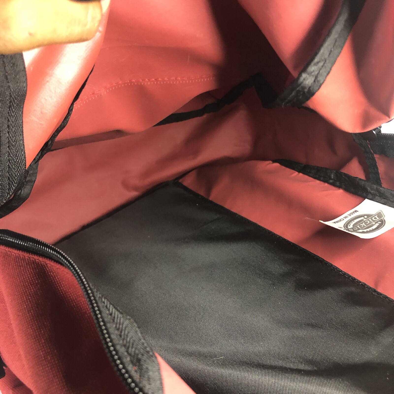 Dickies School Essential Backpack. Red. Barely Ever Used.