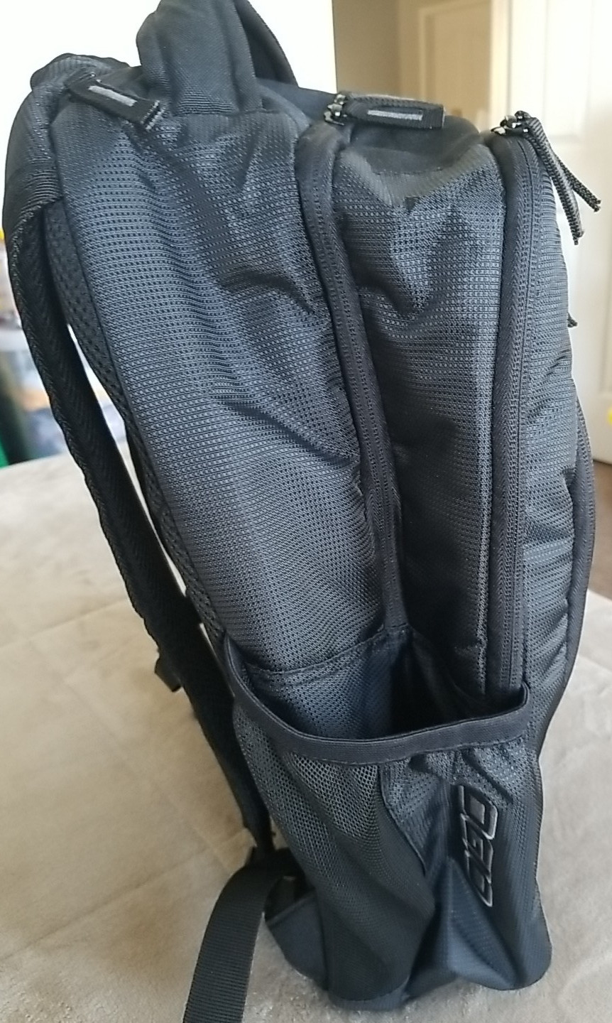 Ogio Logan Laptop Backpack Black FedEx Embroidered Business Travel Bag No Tags