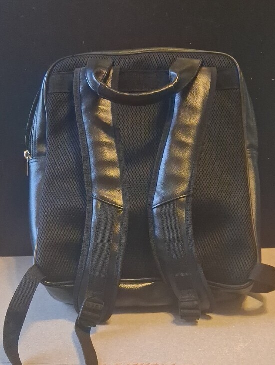 Black leather Backpack – Wyndham Vacation Resorts