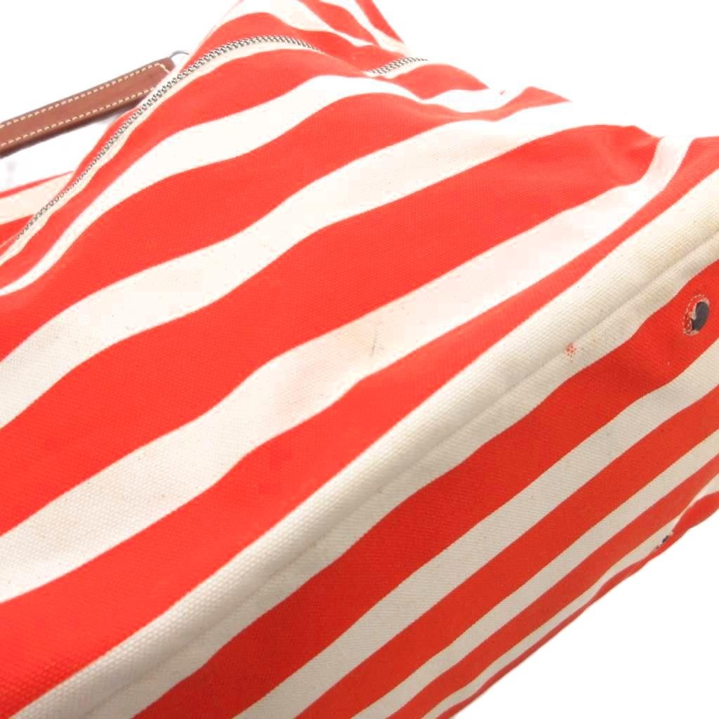 Daniel & Bob Canvas Shoulder Bag Orange 33cm (13″) Vintage B Condition