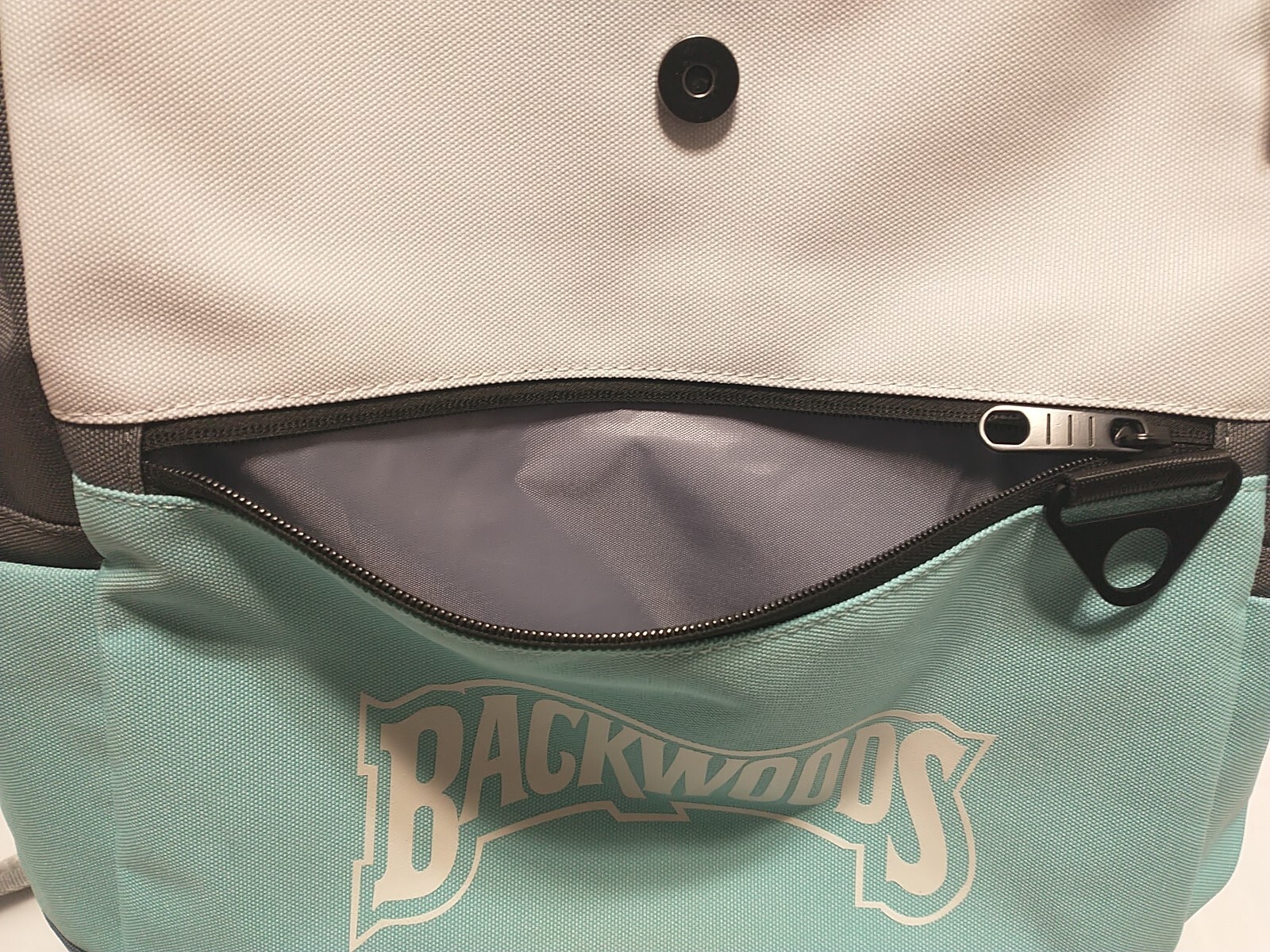 Backwoods Backpack Teal Blue White Gray New No Tags Read Desc See Pics
