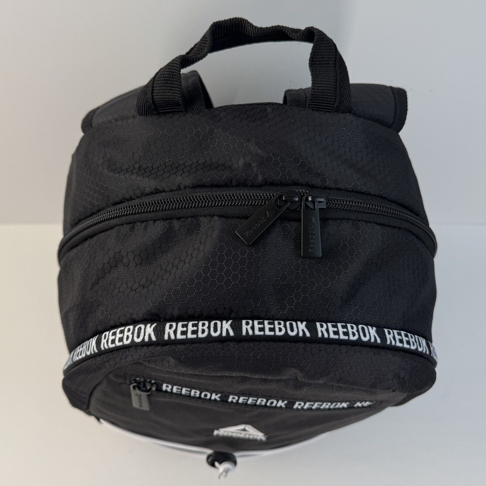 Reebok Backpack Black Lillian With Laptop Compartment Bungee Shoulder Straps