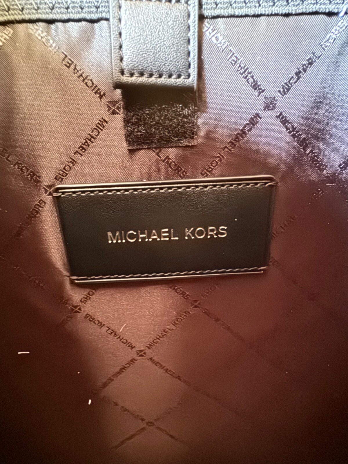 MICHAEL KORS COOPER LARGE UTILITY BACKPACK MK OMBRE NAVY