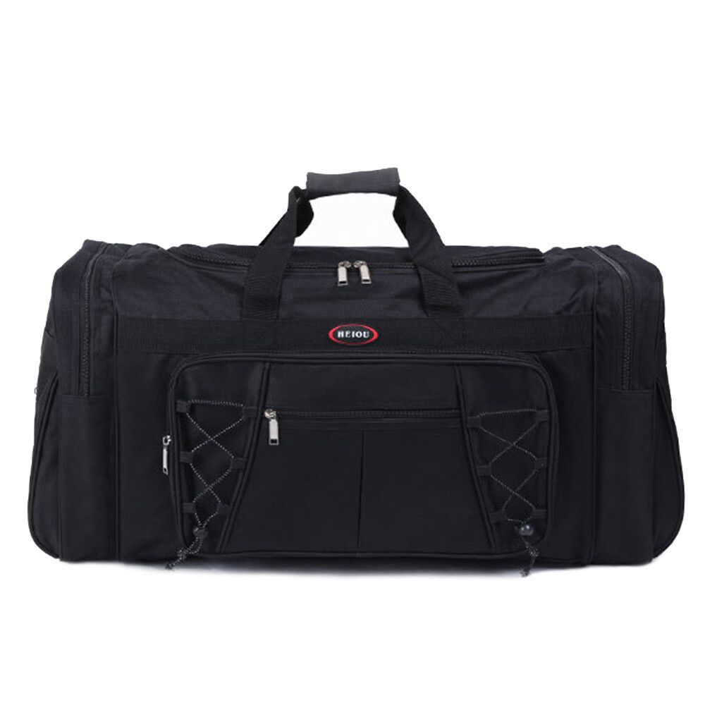 72L Large Duffle Bag for Men Women Foldable Travel Luggage Weekender Bag w Strap