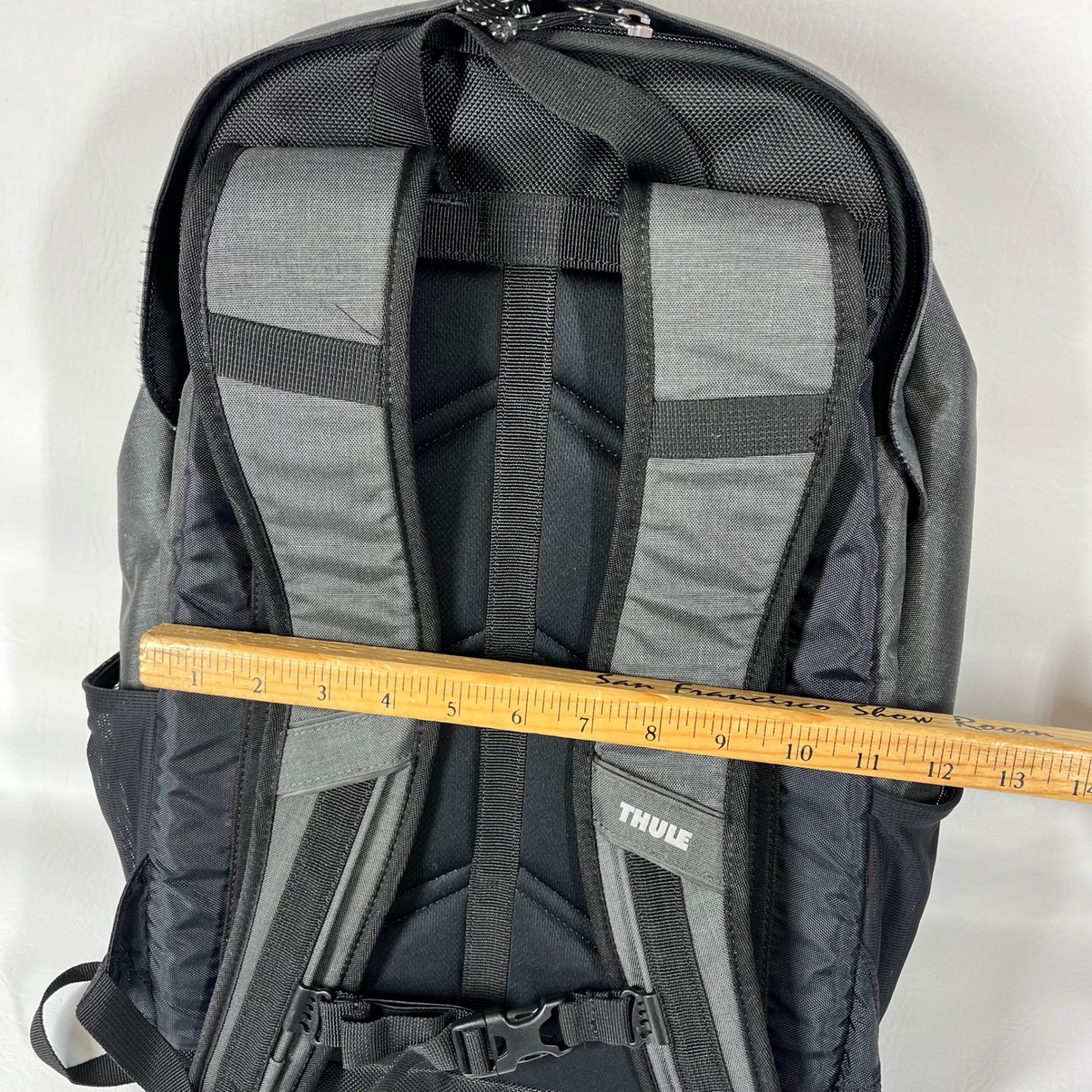 Thule LinkedIn Backpack Gray Laptop Bag Travel Commuter Daypack Tech Case