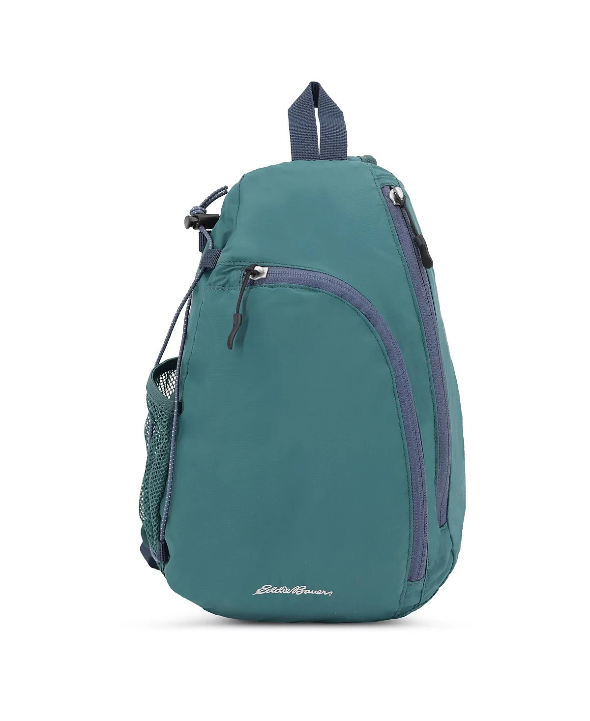 Eddie Bauer 8L RipStop Shoulder Sling Crossbody Backpack Bag Dark Evergreen