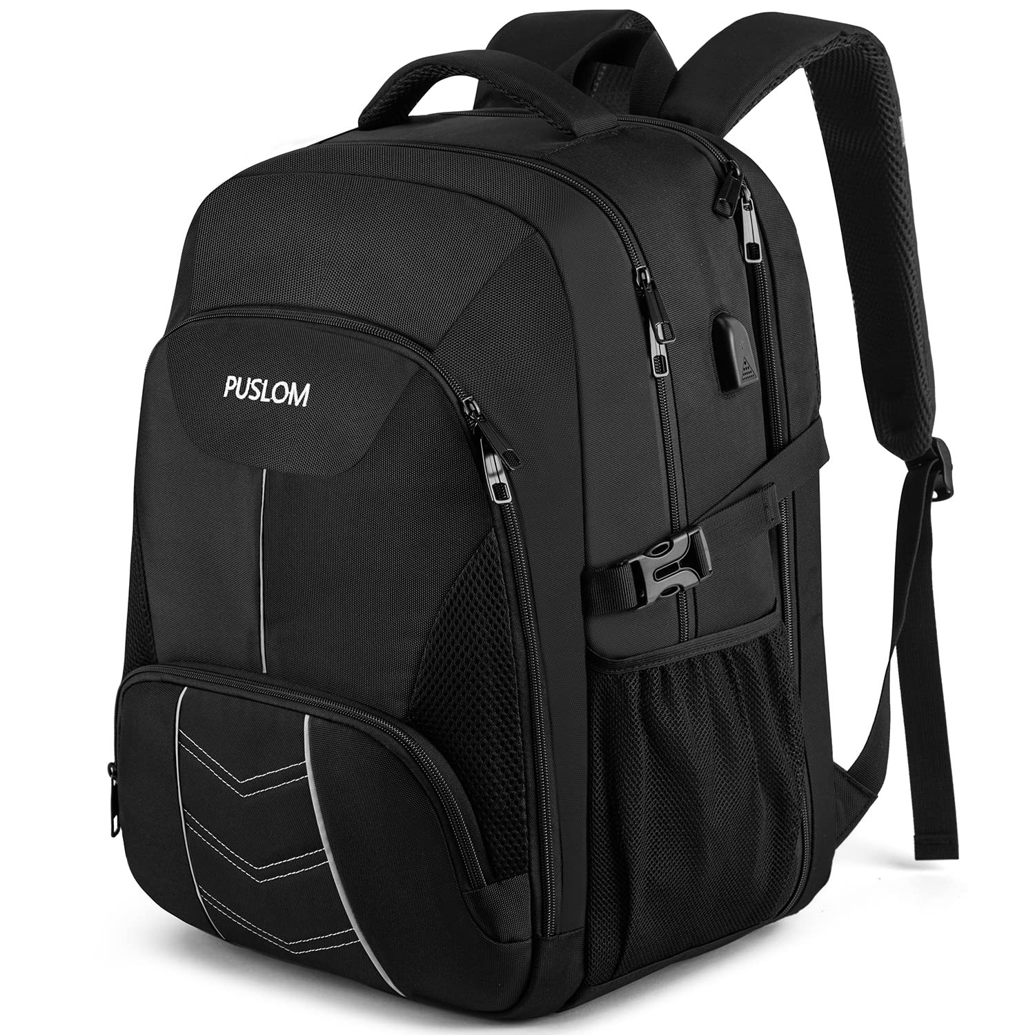 Extra Large Backpack for Men 55L,18.4Inch Travel Laptop Backpack with USB Cha…