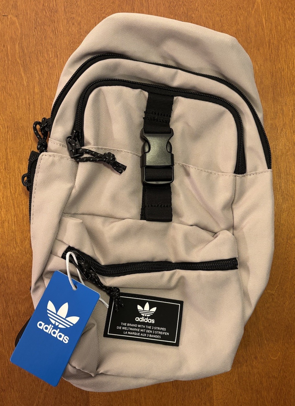 Adidas Utility 3.0 Sling Back Mini Backpack Wonder Beige IQ5498