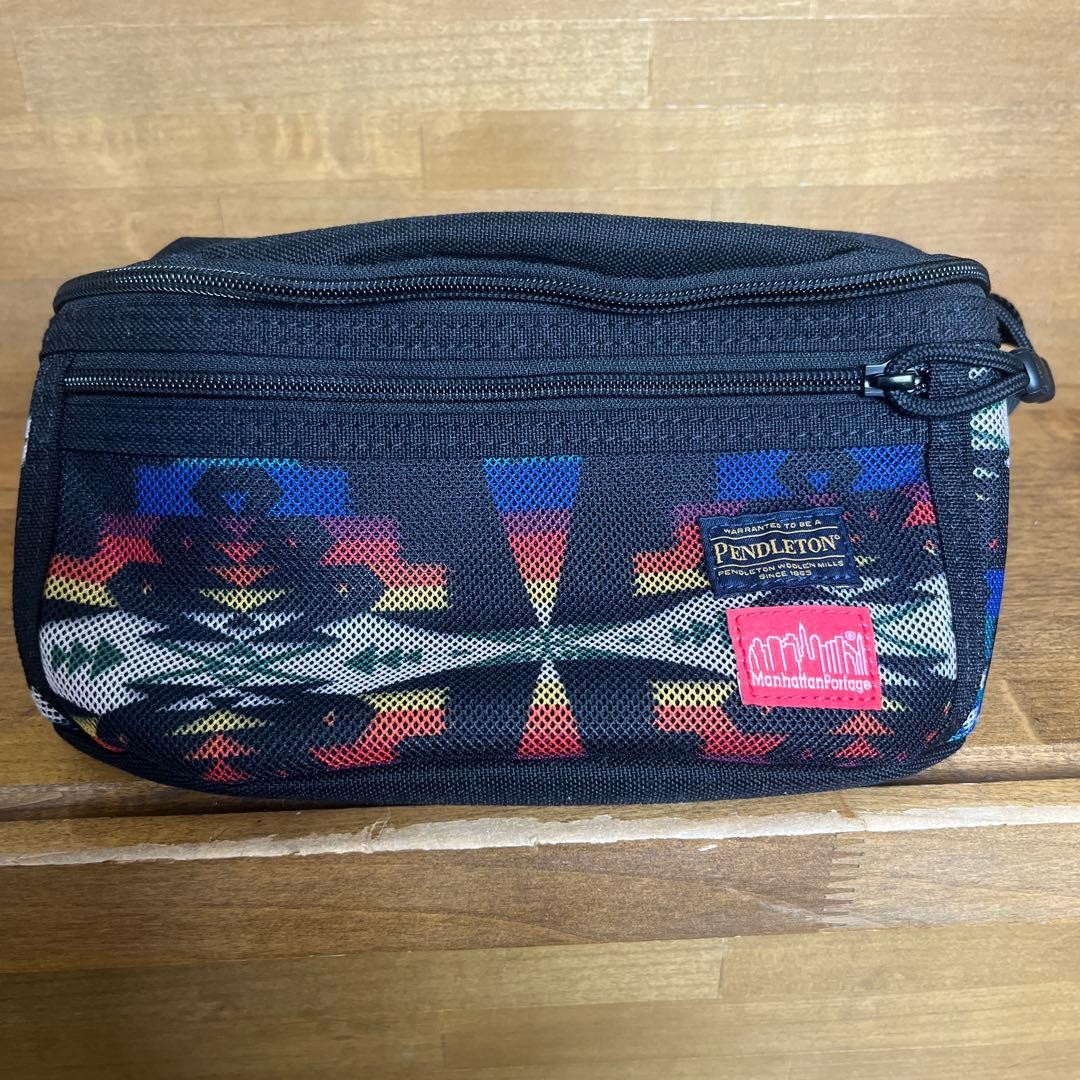 Pendleton Body Bag Waist Pouch Vintage Crossbody