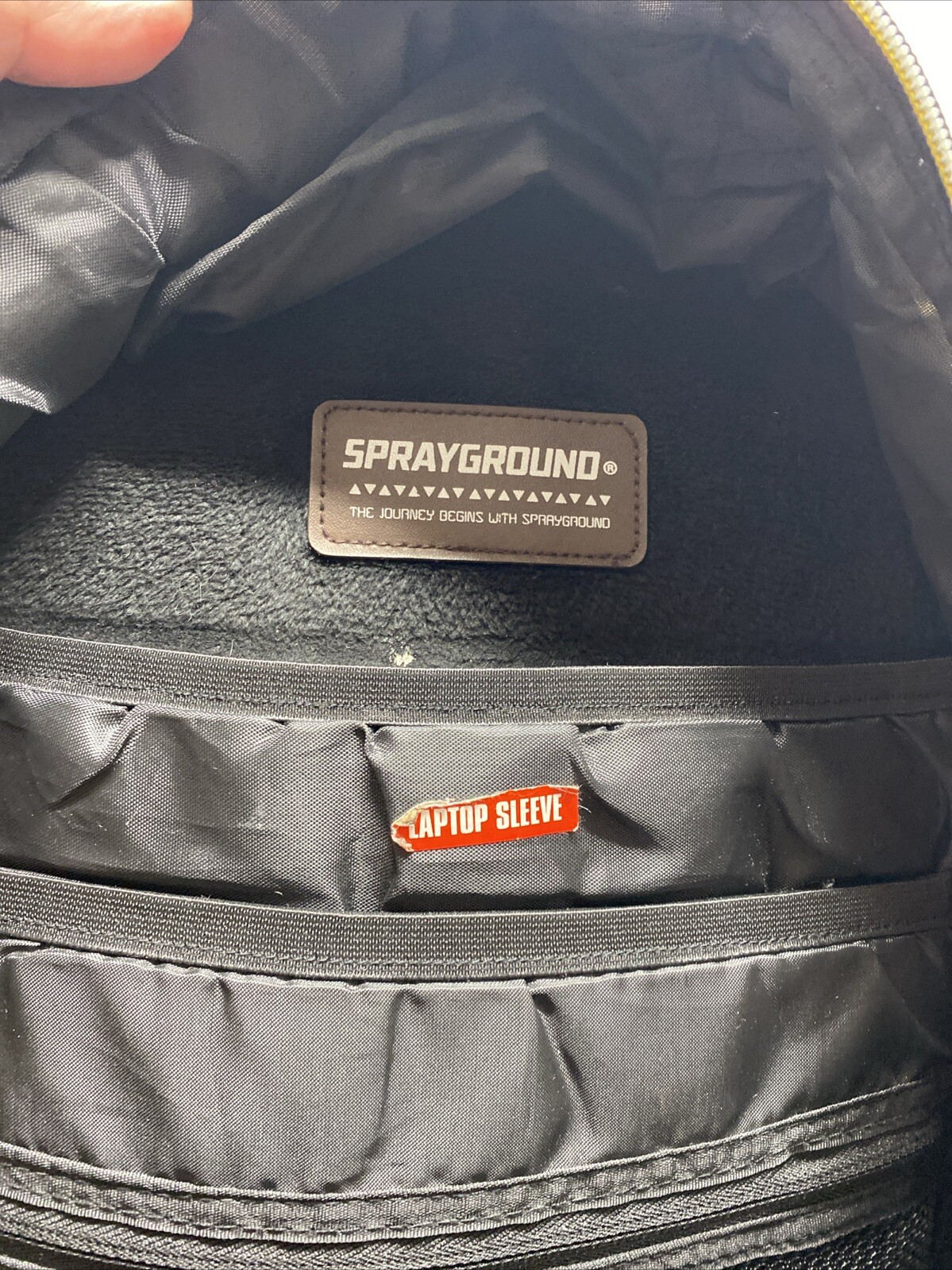 SPRAYGROUND Backpack Leopard Blud Stripe Synthetic leather