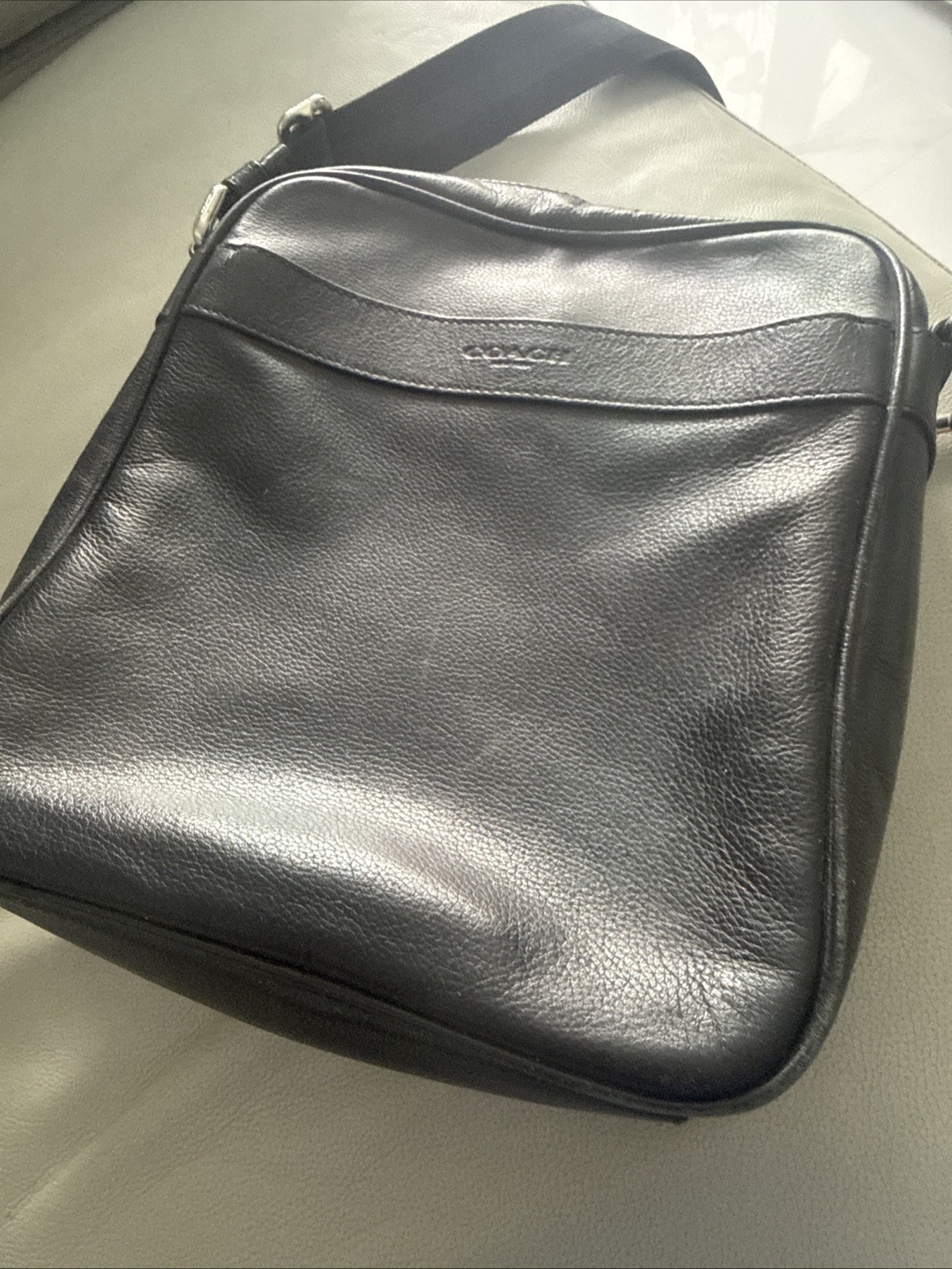 Coach Unisex Crossbody Bag – Black, New York.