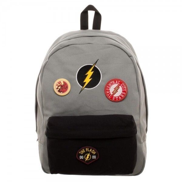Flash Patch It Backpack Bag DC Comics Justice League Super Hero Show BP5DTGDCO
