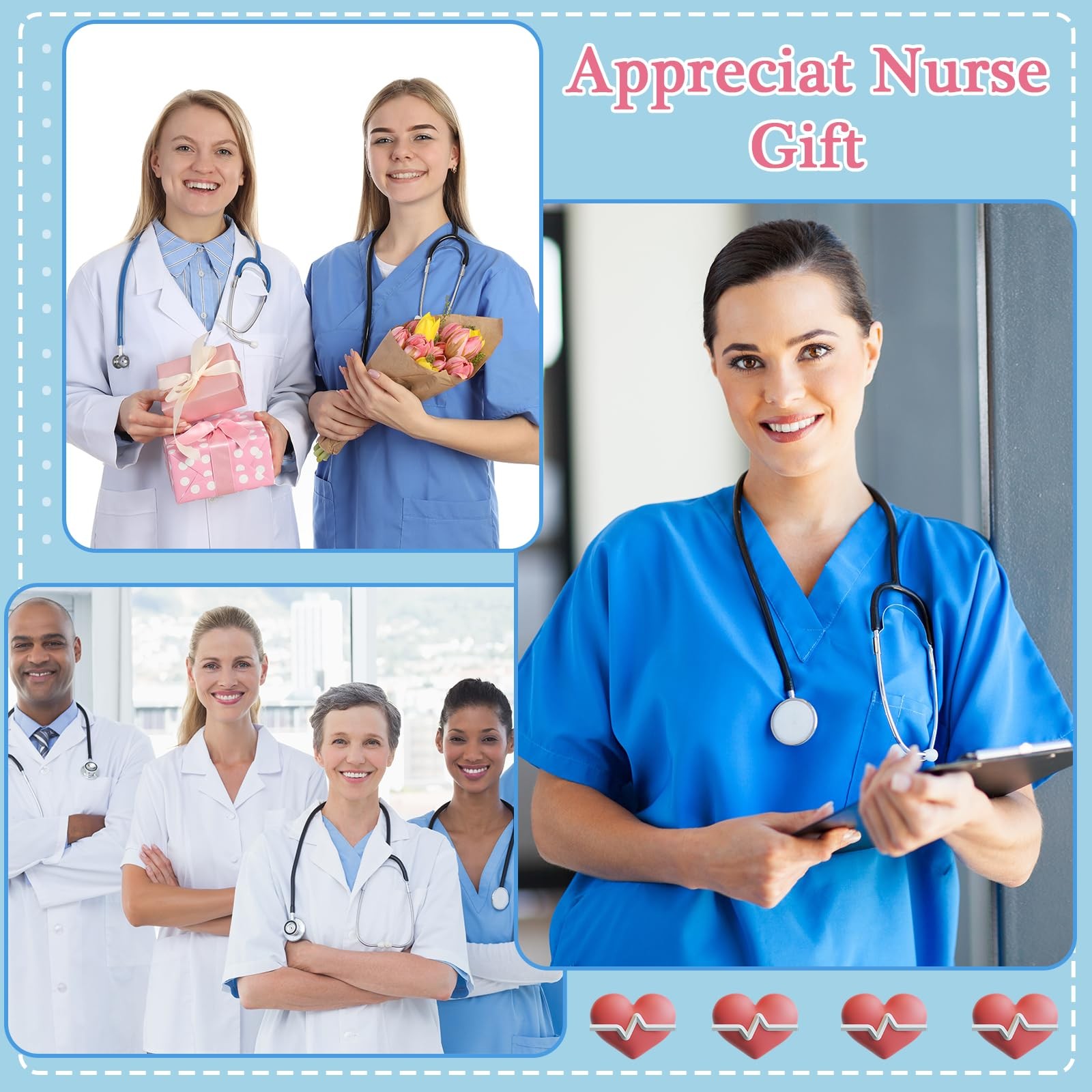 Nurse Gift Drawstring Backpack 12x10in 24 Pieces – Perfect for Appreciation Week