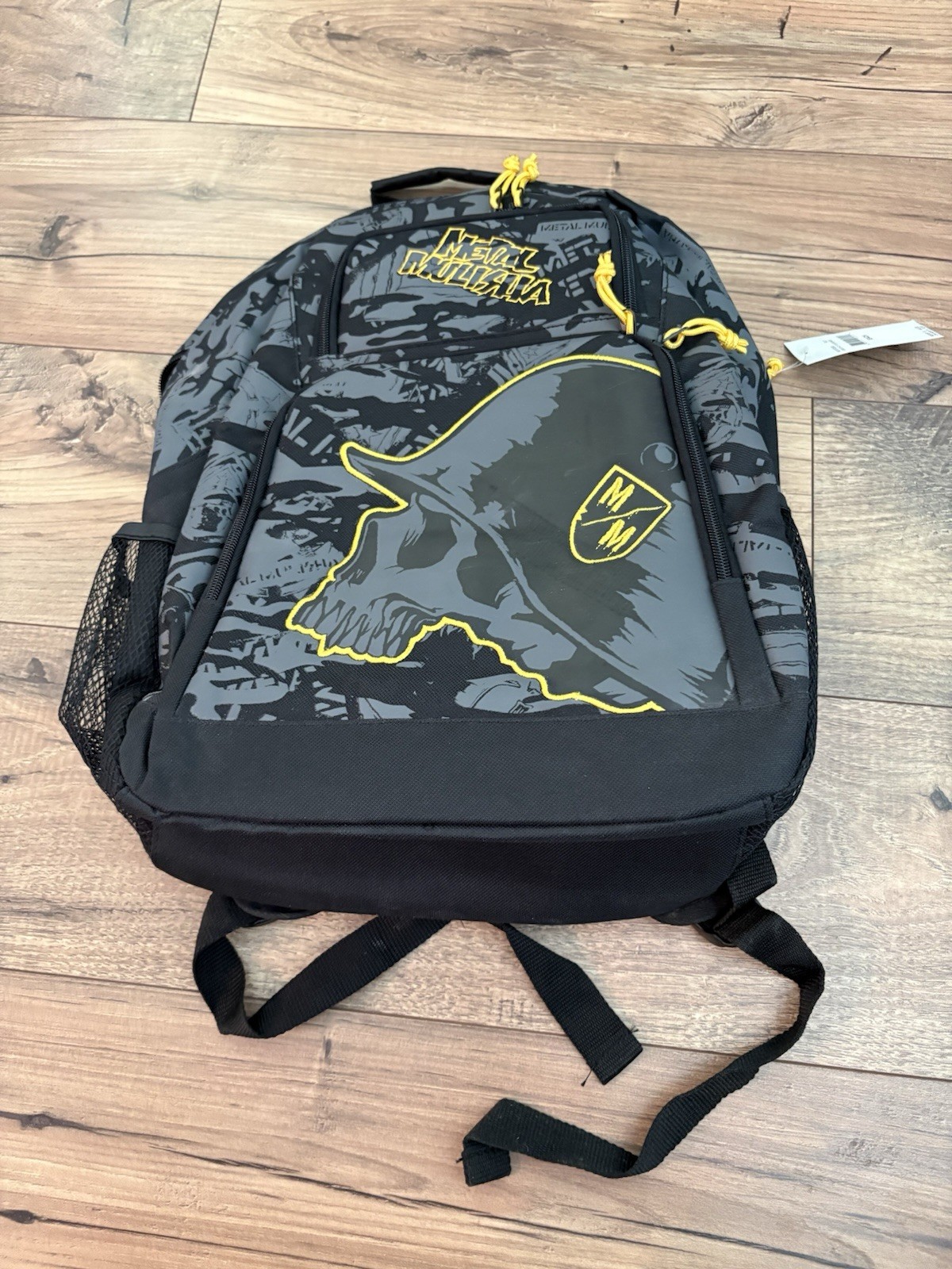 NOS Rare Y2K Metal Mulisha Backpack Skate Skull Laptop School BMX