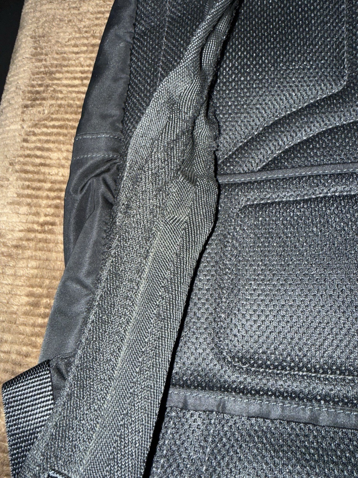 Prada Milano Black Nylon Backpack Large Buckle Laptop Bag AS IS Repair