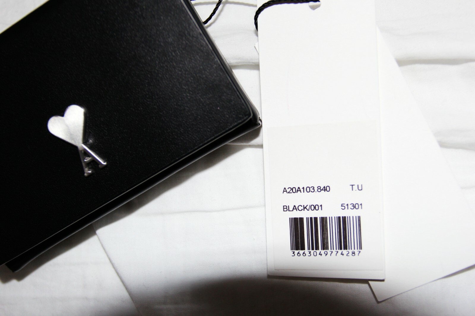 BNWT AW20 AMI MINI BOX BAG RIVET LOGO