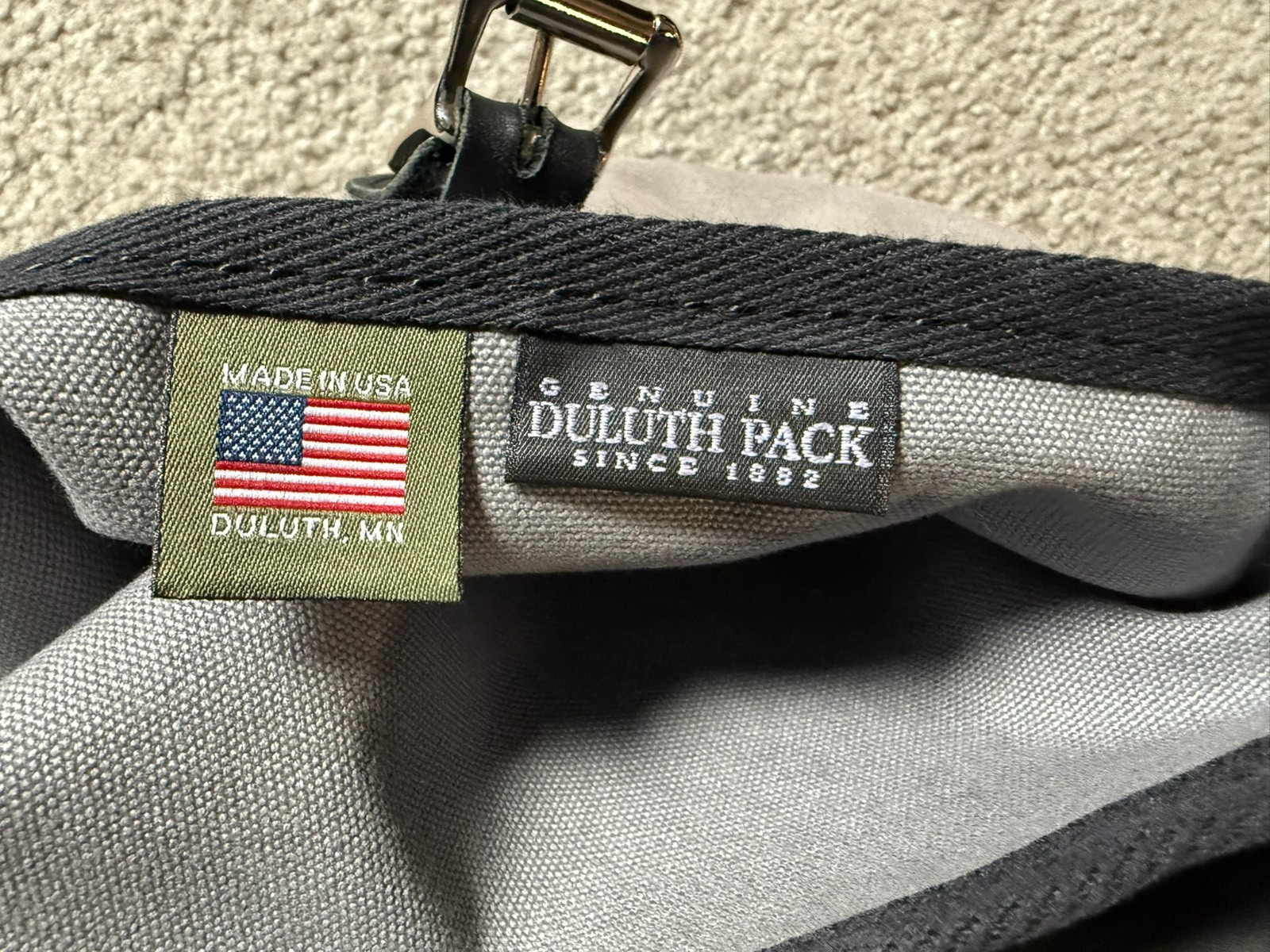 Duluth Pack Shoulder Messenger Tote Bag Lot of 3 – Canvas & Buffalo Plaid Wool