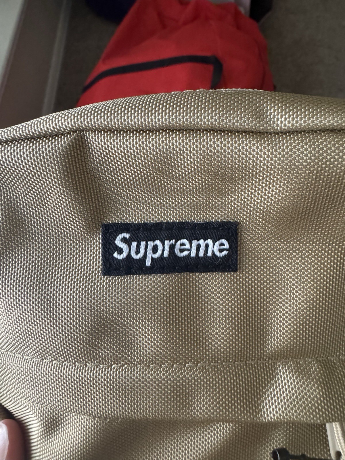 Supreme SS18 Shoulder bag tan