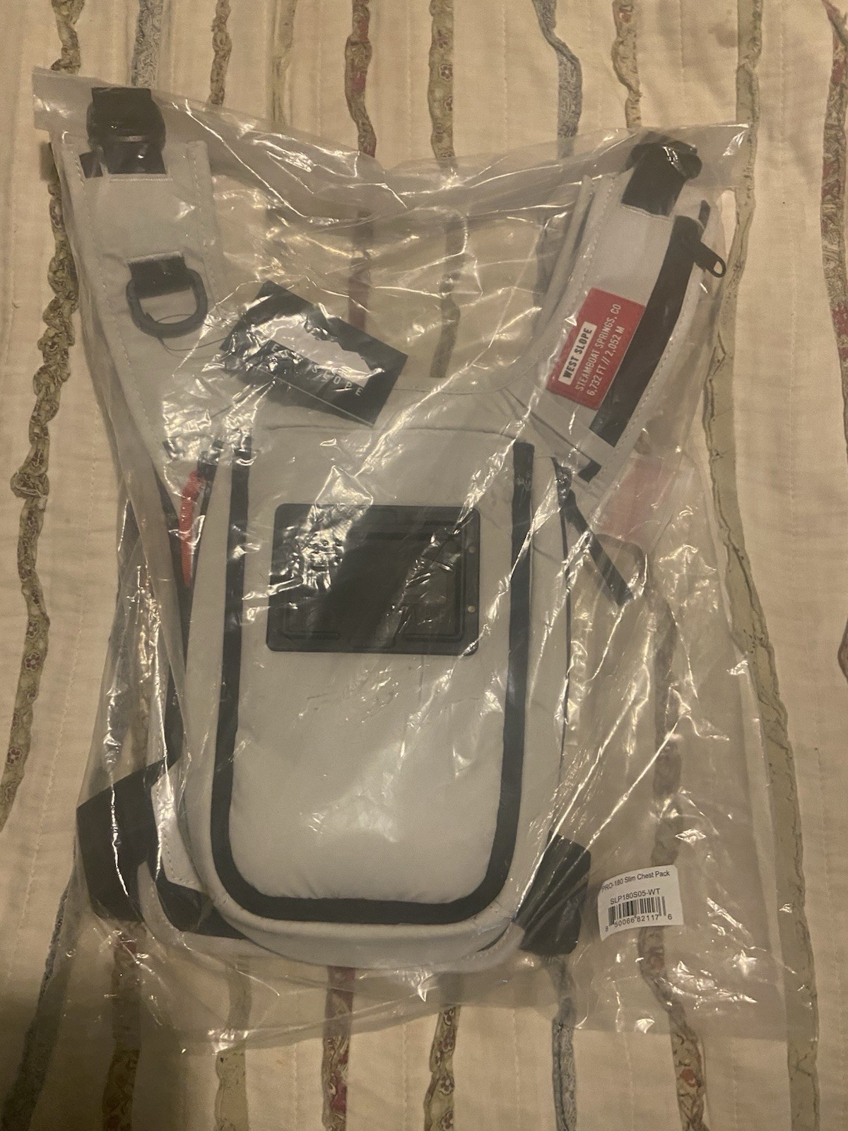 West Slope Gear Chest Pack Outdoors Ski Snowboard Hiking Best – White