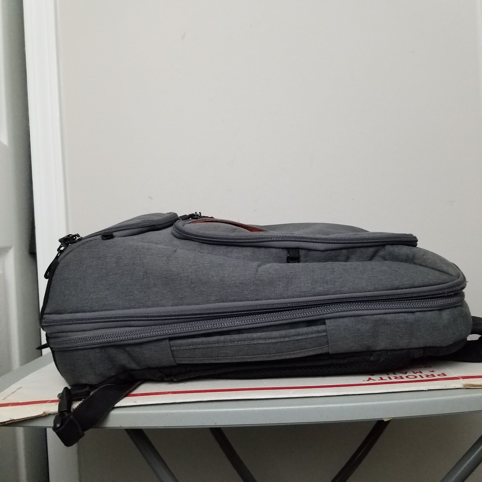 eBags Professional Slim Laptop Backpack Bag Gray Laptop Travel EB2146-16 Work