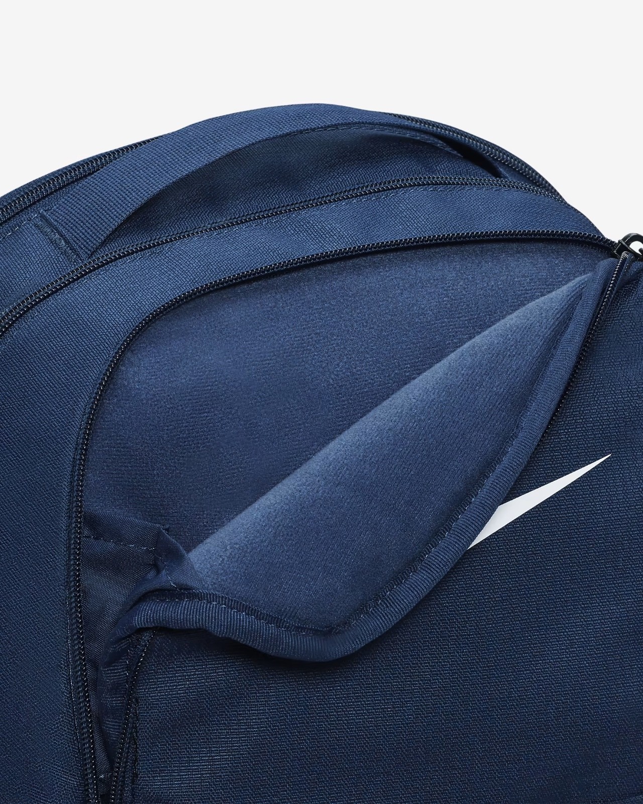 Nike Brasilia 9.5 Training Backpack, DH7709-410 Midnight Navy ~ Embroidered LOGO