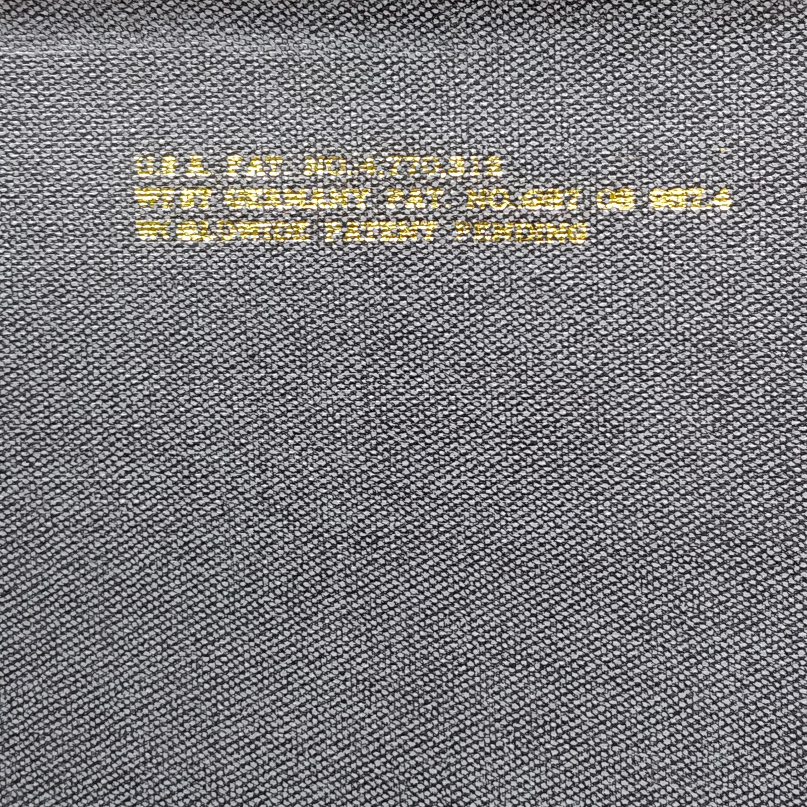 Vintage Metoni Slim Briefcase Document Case 1980’s Patent West Germany & U.S.A