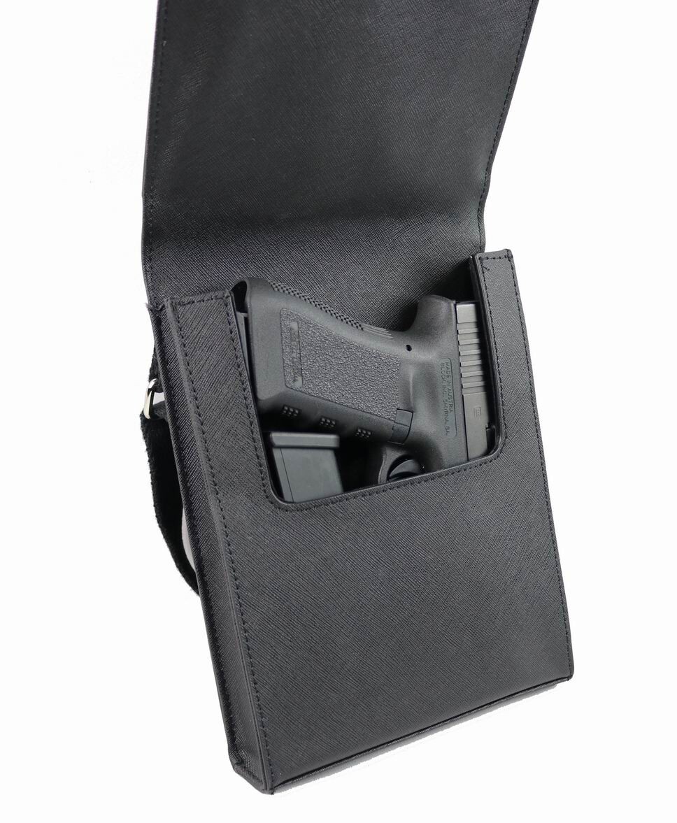 Luxury Concealed Carry Shoulder Bag for Every Day Carry Non Tactical CCW for EDC