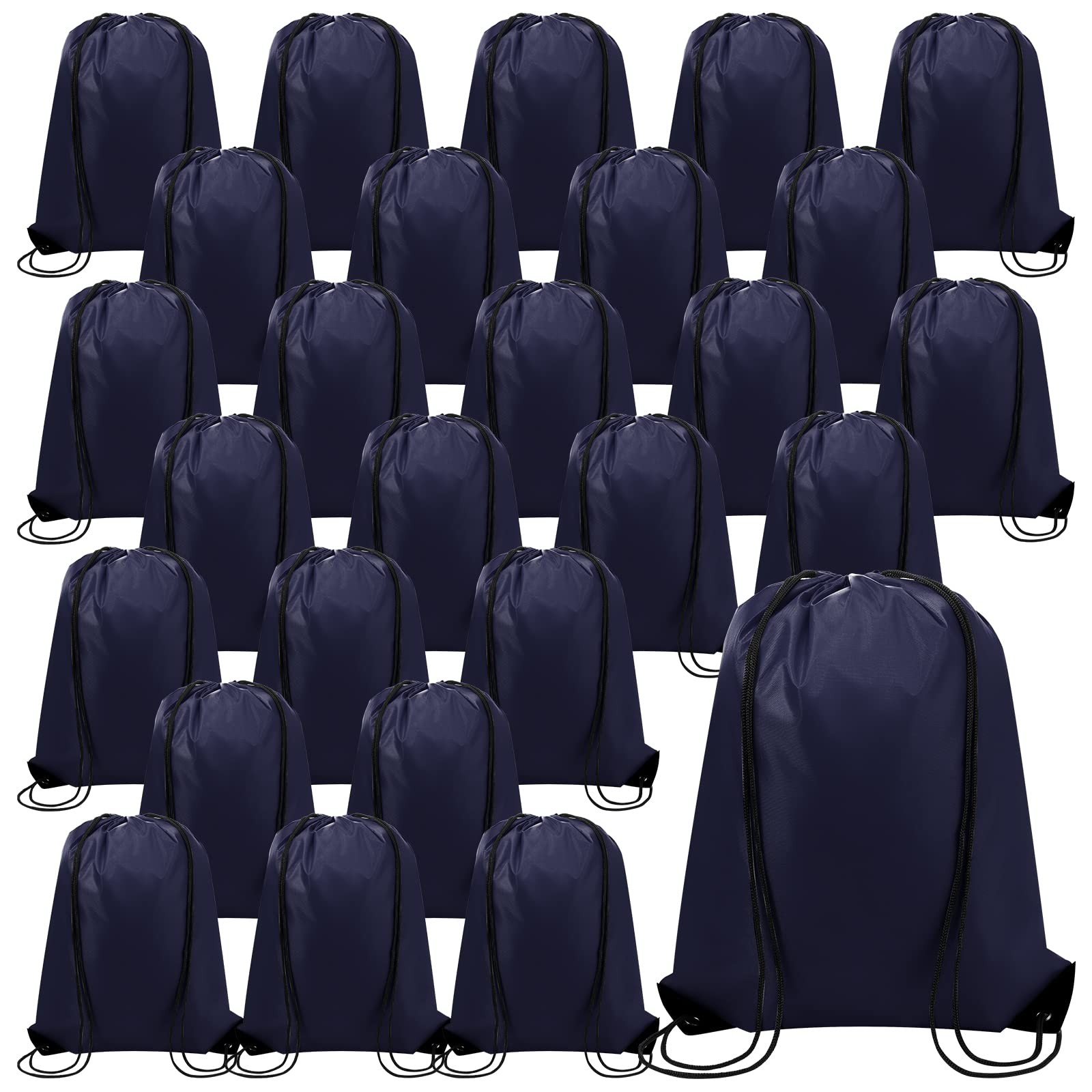 100 Pieces Drawstring Backpack Bags Bulk Back Sack String Bags Cinch Storage …